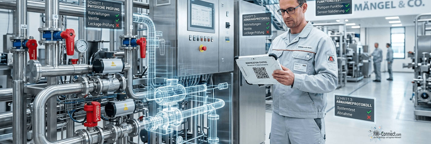 BIM-basierte Abnahme und Inbetriebnahme von Anlagen, Funktionen und Betriebsdaten